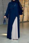 BAHRAİN ABAYA Lacivert