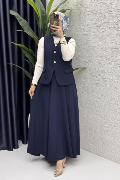 Aden Etekli Takım Lacivert