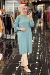 3443 Nopen Fitilli Triko Tunik Mint